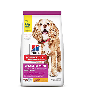 Ração Hill's 11+ Cães Sênior de Raças Pequenas e Mini 2,04kg