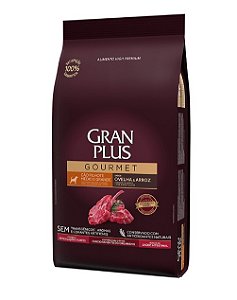 Ração Gran Plus Gourmet Cães Filhote Médio e Grande Ovelha e arroz 15kg