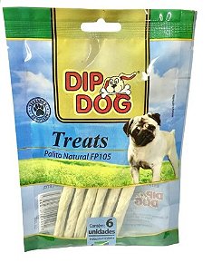 Ossinho Palito Natural Dipdog 6unidades