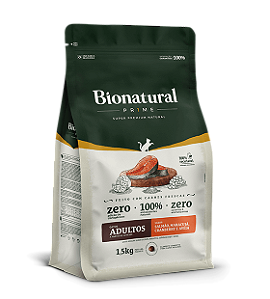 Ração Bionatural Gatos Adultos Sabor Salmão