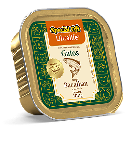 Patê Special Cat Especial de Natal Sabor Bacalhau para Gatos 150g