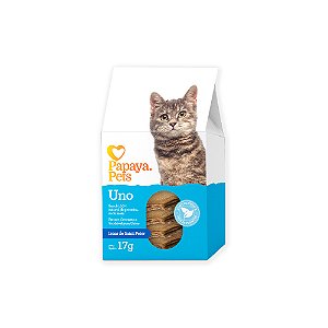 Snack Papaya Pets Uno Sabor Iscas De Saint Peter Para Gatos - 17G