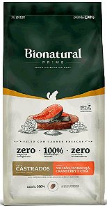 Ração Bionatural Prime Gatos Castrados