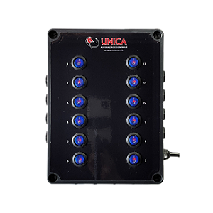 Painel Organizador Com 12 Tomadas Para Aquários