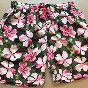 SHORT PRAIA FLORAL - S096