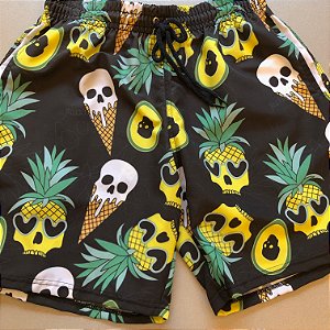 SHORT PRAIA FLORAL - S118