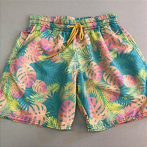 SHORT PRAIA FLORAL - S128