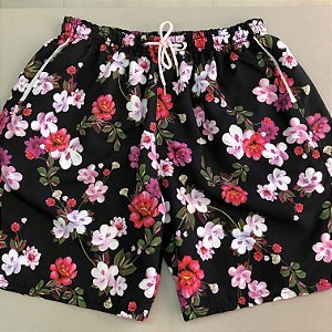 SHORT PRAIA FLORAL - S152