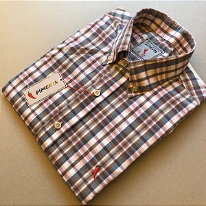 CAMISA XADREZ - 08/18 BCL - EDIÇÃO BARCELONA