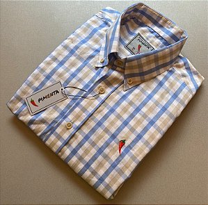 CAMISA MASC. XADREZ - 02/20 LSB
