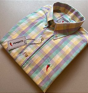 CAMISA MASC. XADREZ - 01/20 LSB