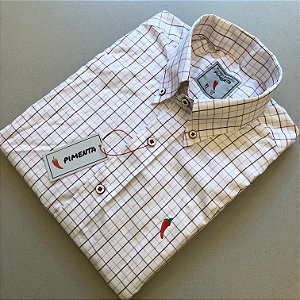CAMISA MASC. XADREZ - 14/28 CTB