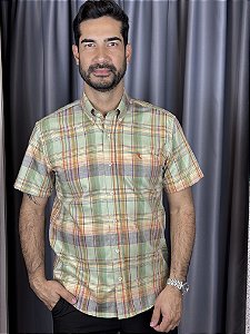 CAMISA XADREZ OXFORD VERDE