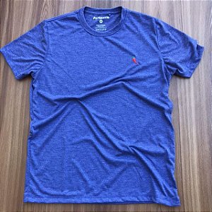 CAMISETA BÁSICA MESCLA AZUL