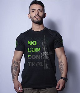 Camiseta Militar Magnata No Gun Control