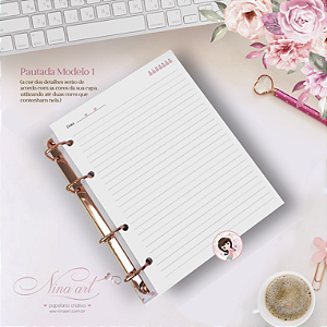 Bloco Refil para Fichário