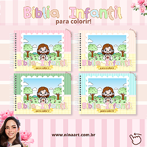 Bíblia Infantil para Colorir