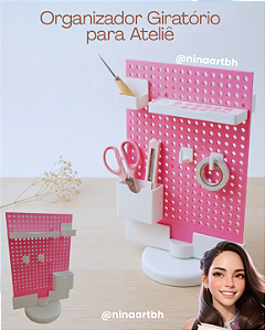 Organizador Giratório para Ateliê