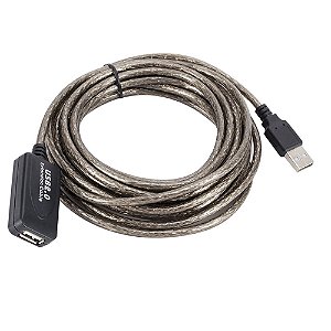 CABO EXTENSOR USB AMPLIFICADO 2.0