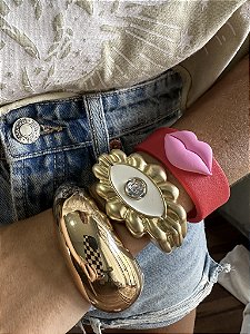 Bracelete Boca Pink