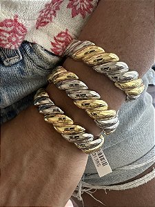 Pulseira Croissant Duo