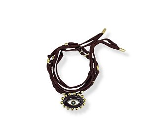 Colar Corda Olho Grego