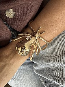 Bracelete Aranha Gold