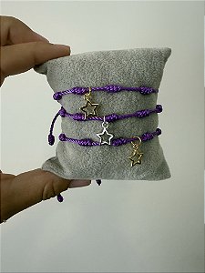 Pulseira Sete Nós Estrelinha