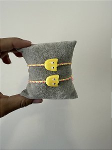 Pulseira Fantasminha Amarelo