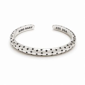 Bracelete Prata Estrelinhas