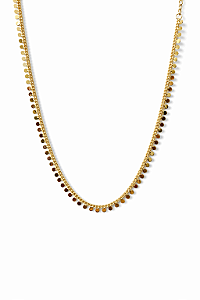 Colar Bolinhas Douradas