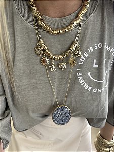 Colar Longo Sodalita