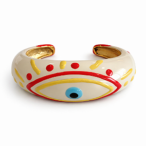 Bracelete Olho Grego Off Detalhes