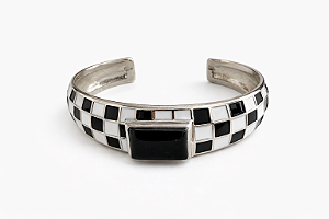 Bracelete Ródio Branco