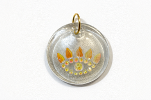 Pingente Olho Grego Resina