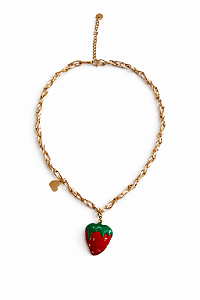 Colar Corda Moranguinho