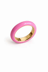 Anel Pink Resinado