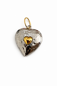 Pingente Coração Duo