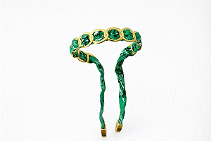 Pulseira Lenço Verde