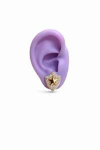 Brinco Escudo Estrela