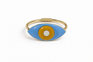 Pulseira Olho Azul Caramelo