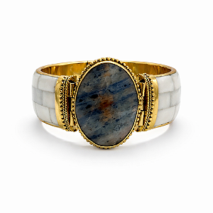 Pulseira Indiana Pedra Azul