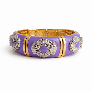 Pulseira Olho Grego Roxa