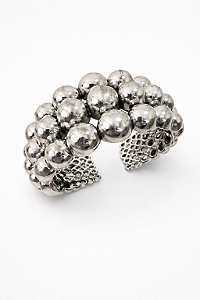 Bracelete Bolas Prata