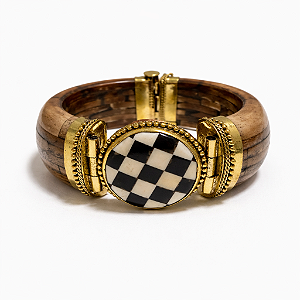 Pulseira Indiana Bola Xadrez