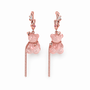 Brinco Ursinho Rosa