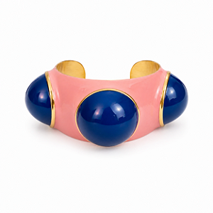 Bracelete Bolotas Rosa e Bic