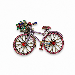 Broche Bicicleta Colorida