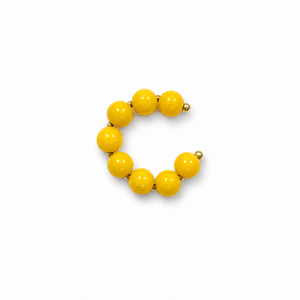 Piercing Bolinhas Amarelas