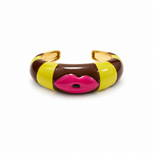 Bracelete Listrado Boquinha Marrom